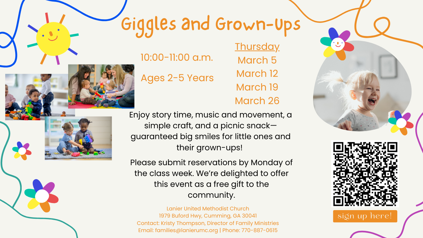 Giggles and Grown Ups Public Website