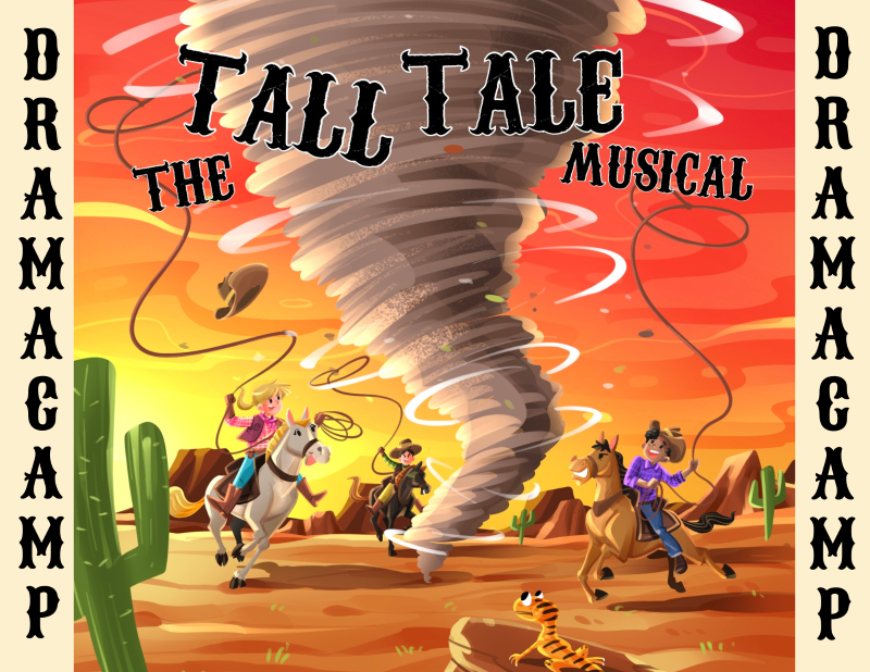 Tall Tale Drama Camp 2026 graphic updated